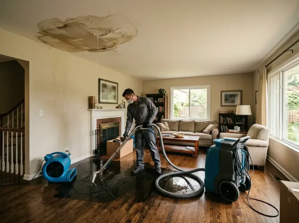 attic-pipe-burst-ceiling-drip-008 — frequently asked questions, Water Damage Restoration & Carpet Care in Clayton, OH